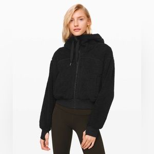 Lululemon Short Sweet + Sherpa Reversible Jacket | Black | Size M